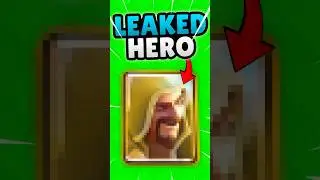 Clash Royale's NEW Leaked Hero!