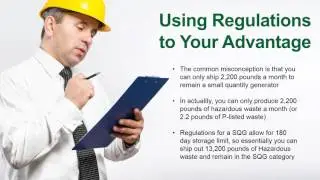Webinar: Hazardous Waste Management in Higher Ed