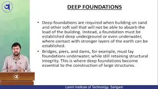 Factors affecting foundation , purpose of foundations, Types of foundations