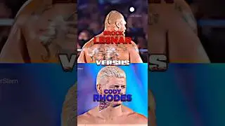 Brock Lesnar vs Cody Rhodes comparison #shorts #shortvideo #wwe