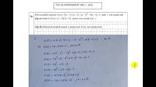 Se considera expresia E(x). Determină numărul natural n pentru care E(n) este număr prim.