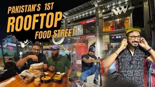 The first rooftop dining street in Pakistan