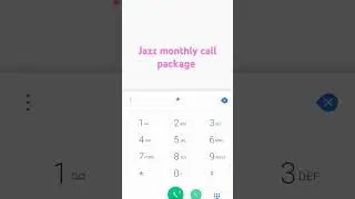 #jazzmonthlypackage #jazz monthly call packages#jazz package,