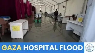 Gaza SHOCK Flooding: Heavy Rains Disrupt Kuwait Field Hospital Operating Rooms