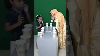 Who will win the cup balloon challenge #shortvideo #rubysworld #challengevideos #short