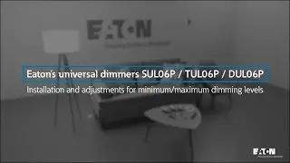 How to install: Eaton's universal dimmers SUL06P/TUL06P/DUL06P