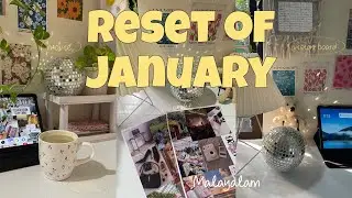 Reset vlog January | vision board reset | Malayalam 