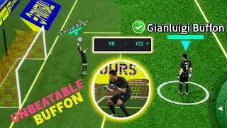 ⚡ Is Buffon Still the GOAT Goalkeeper? 🧤 Progression + Saves | efootball 2026 Mobile #efootball 