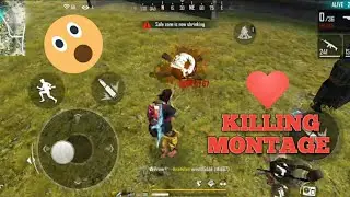 ##😍FREE FIRE BEST  *V V  GAME PLAY* @ (KILLING MONTAGE) 😍##