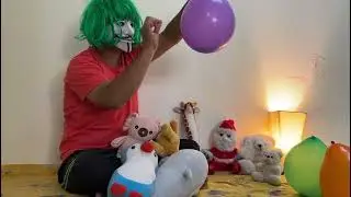 Ultra slow motion balloon bursting
