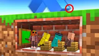 CRE&Eacute; UNA MINI ESCUELA SECRETA EN MINECRAFT