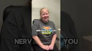 Patient thanks Dr. Machat and his nurse for talking her through the LASIK procedure.