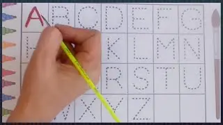 Learn to trace alphabet letters||Learn to trace||abc learn to trace