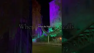 Hansapark bei Nacht