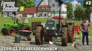 FOUND AN AWESOME OLD FENDT FAVORIT 610S - DOES IT RUN? 🤩🚜💨 | Oberschwaben | FS25 | Timelapse #2