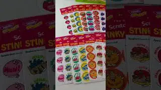 Stinky stickers, these are the same ones from the 80&rsquo;s and are made in the USA.  We have all 24.