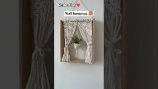 macrome Basket 🧺 & Wall hanging