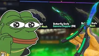 HELLCASE GAVE ME EXPENSIVE BUTTERFLY GAMMA DOPPLER !!! - HELLCASE PROMO CODE 2024