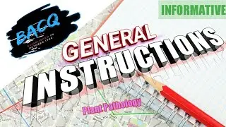 general instructions