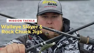 Mission Tackle Walleye Slayer and Rock Chuck Jigs