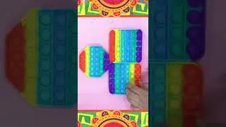 Stress Reliever || Push bubble pop it sensory fidget toy | #SHORTS | SMART IDEAS