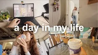 a day in my life ☕️🌱 | church, lunch with family, coffee
