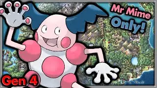 Can I Beat Pokemon Platinum with ONLY Mr Mime? 🔴 Pokemon Challenges ► NO ITEMS IN BATTLE
