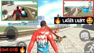 Super man laser light ||  laser power 🤩NEW Mode 🤯 MR.Beast  || Indian bike driving 3d new update ||