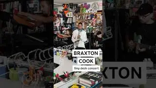 My ​#TinyDesk is now live! Watch it in full now on @nprmusic 🎷 #braxtoncook #jazzmusic #newmusic