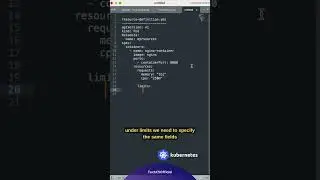 Kubernetes Tutorial For Beginners: K8s Resource Limits and Requests Explained Clearly #k8s
