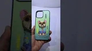 Iphone hard case pug design