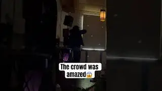 #Dfw artist Nts Staxx had the crowd in shock with this live performance ‼️😱#HugeCrowdReaction #rap