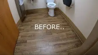 Wood-look Vinyl Floor Cleaning