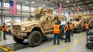How Oshkosh Builds Tactical Military Trucks | Inside America’s Defense Vehicle Factory