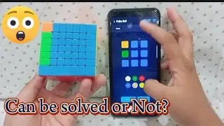 CUBE SOLVER APP/HOW TO SOLVE A RUBIKS  CUBE BY APP(PART#2)