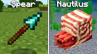 Mojang Added Rideable Nautilus In Minecraft 1.21.11 (Hindi)
