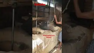 puffed Rice : How to made? मुरमरे कैसे बनते हैll# small farming #shorts#viral  #youtubeshorts #
