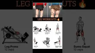 Crush your leg day goals with this quick workout! 🔥 #legday #legworkout #fitness #gym
