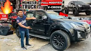 🔥😱 V-Cross को बाना दिया MafiaTruck 😱😱Modified ISUZU V-CROSS in INDIA ! ! !