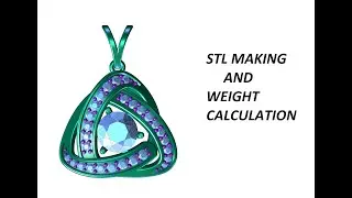 ||How to Calculate the weight in Matrix 9 ||Cad Modeling Tutorial ||How to Make STL in Matrix 9