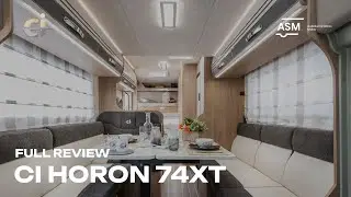 ¡El Comedor más grande visto en una Autocaravana! · CI Horon 74 XT · Full Review 4K