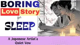 A Japanese Artist's Quiet Vow  |  Boring love story for sleep