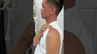 FIRST TIME getting acupuncture done for his tense shoulder #acupuncture #chiropracticadjustment
