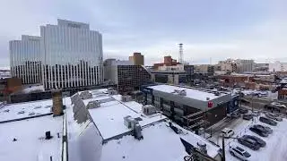 Downtown Saskatoon City Soundscape on Dec 2nd, 2019