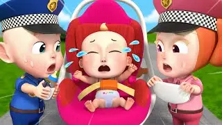 Berhati-hatilah Dengan Orang Asing | Lagu Polisi Perawatan Bayi | Rosoo Bahasa Indonesia