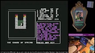 Shard of Spring for Commodore 64 - Part 21 - Tower, endless stairs and a mysterious force field