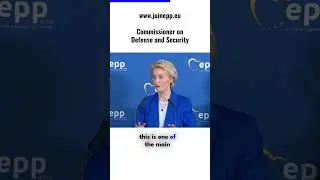www.joinepp.eu Commissioner on defense and security