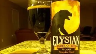 Elysian Dark O' The Moon Pumpkin Stout DJs BrewTube Beer Review #380