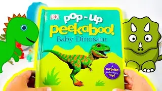 Baby Dinosaur Pop-up Book for Kids with Narration