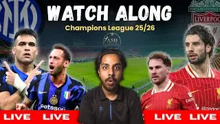 🔴LIVE: Inter Milan vs Liverpool Watchalong | UCL 25/26 Matchday 6 | Salah OUT & Slot facing a SACK!